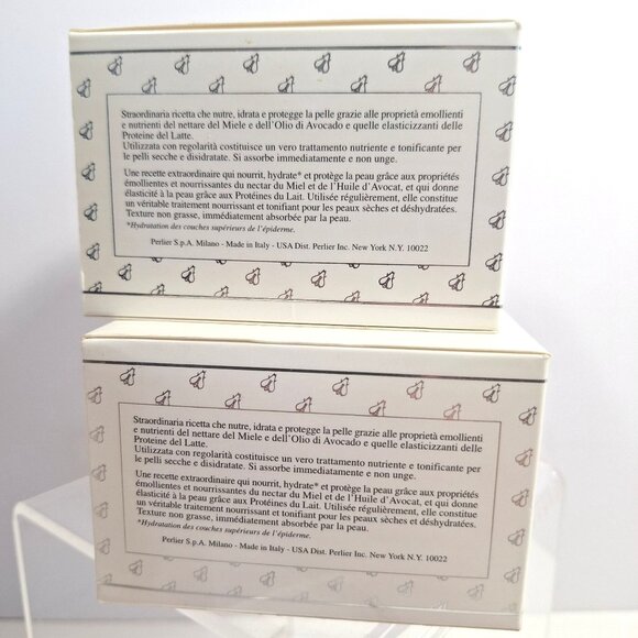 Perlier Honey Miel Nurturing Body Balm Lotion Bath Shower Cream 4 Lot - Picture 9 of 12